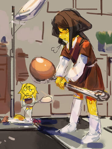 *